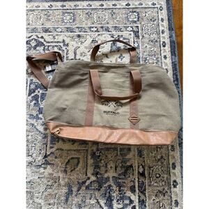 Buffalo David Bitton Messenger‎ Weekender Travel Luggage Bag Canvas Cross Body